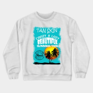 Papeete Cool Beach Crewneck Sweatshirt